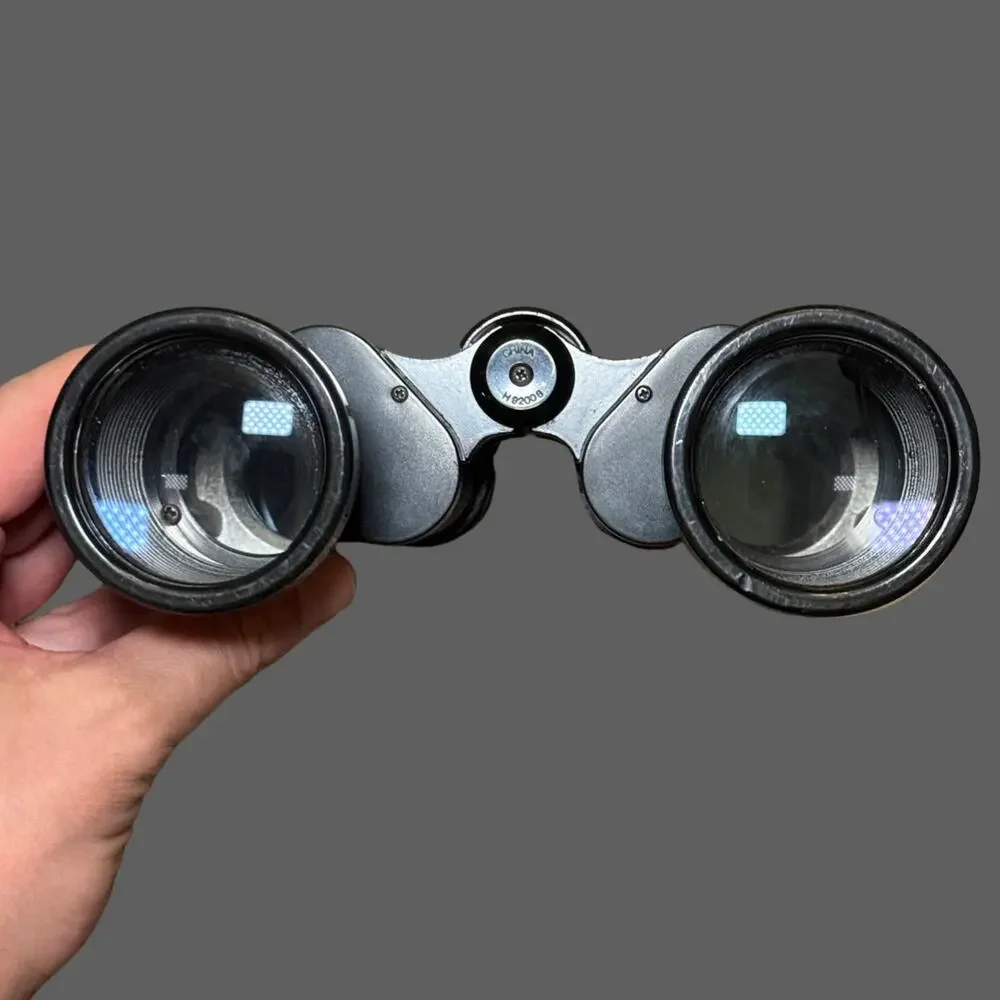 Vintage Tasco 10x50 Zip Focus Binoculars Wide Angle H92008 2023